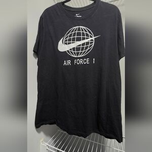 Nike Air Force 1 Black T-Shirt